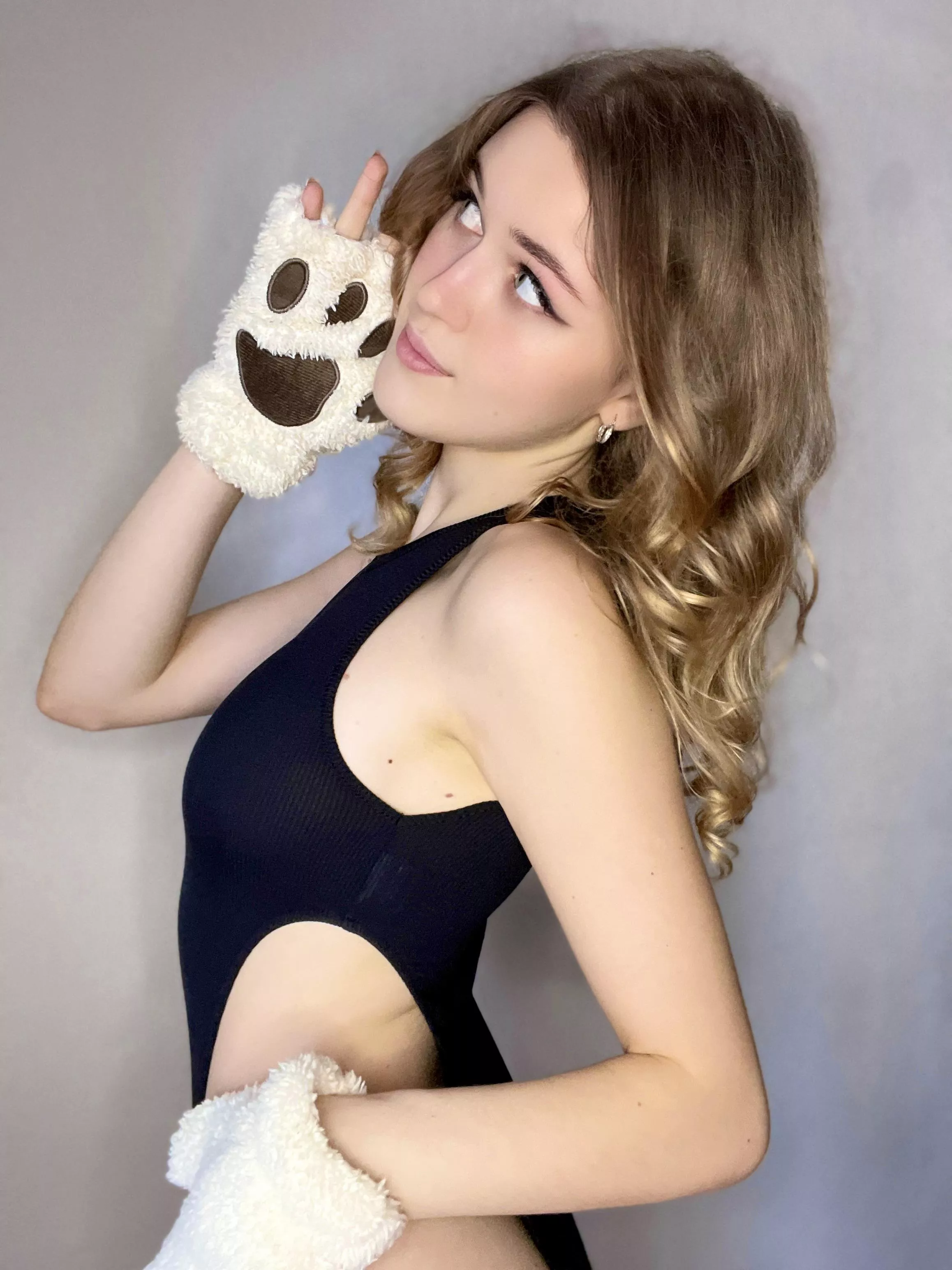 Can I touch you with my soft paws? posted by Saige_Anne