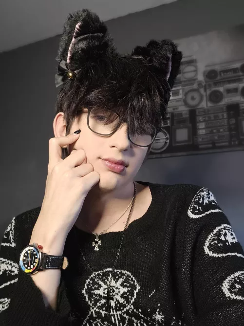 Catboy going to play bloodborne:) by bigbigboi245