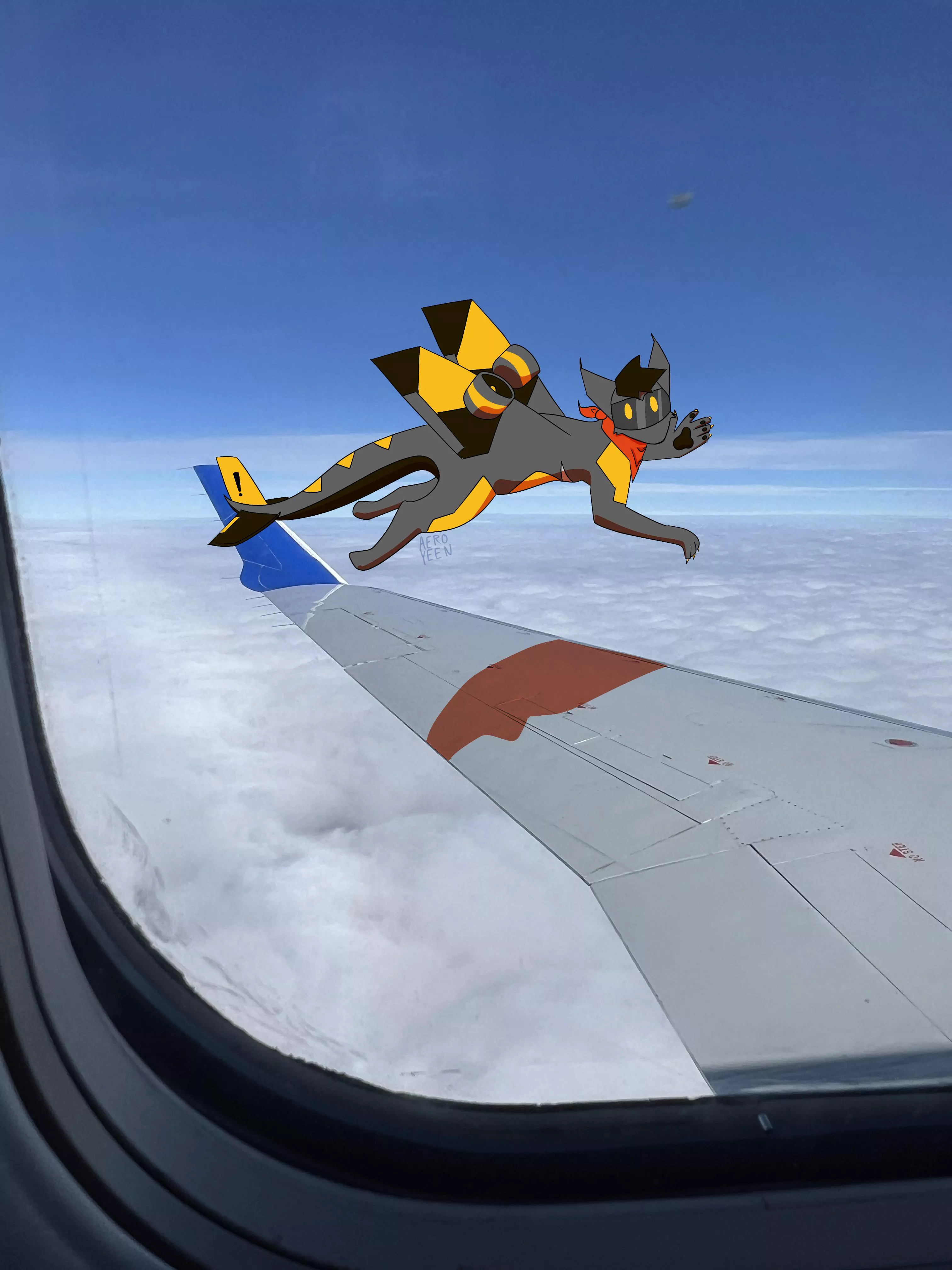 Check out what I saw on my flight today posted by Aerodynamic-Hyena
