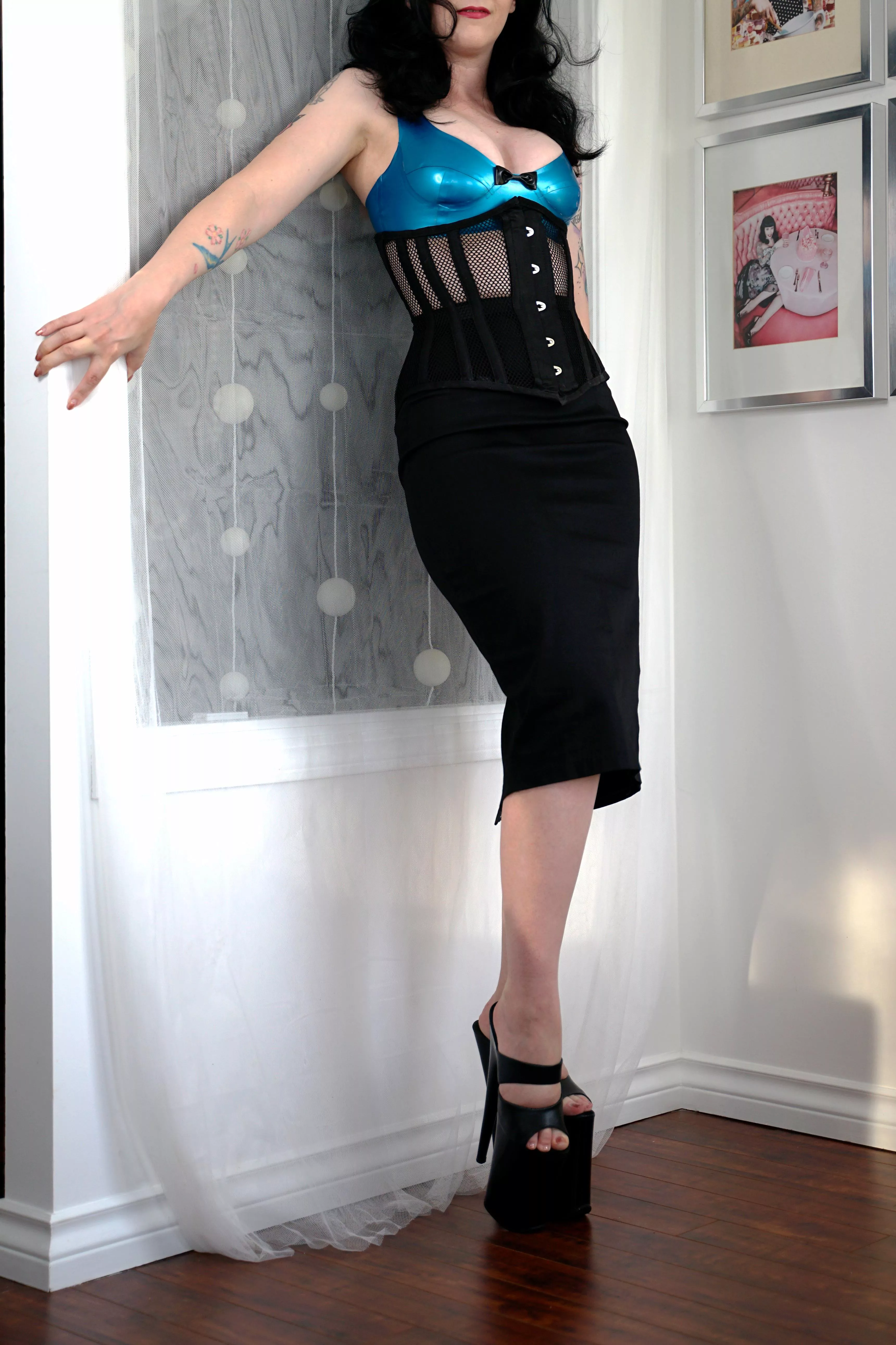 Do you like the view from down there? posted by shoeteese