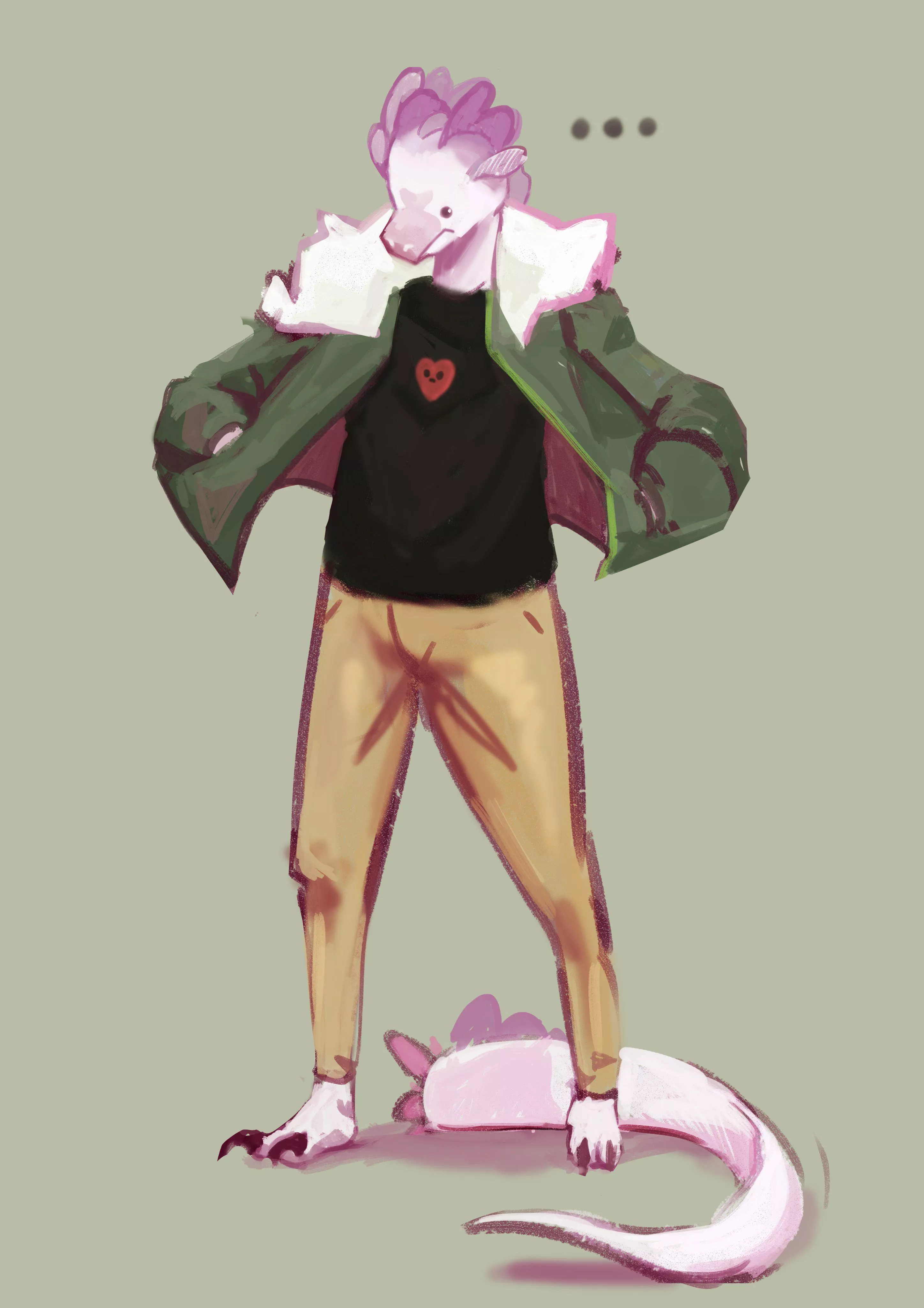 Drew my first fursona, he..he... posted by Swedishboy420