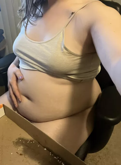 Eating a whole pizza isn't really a 