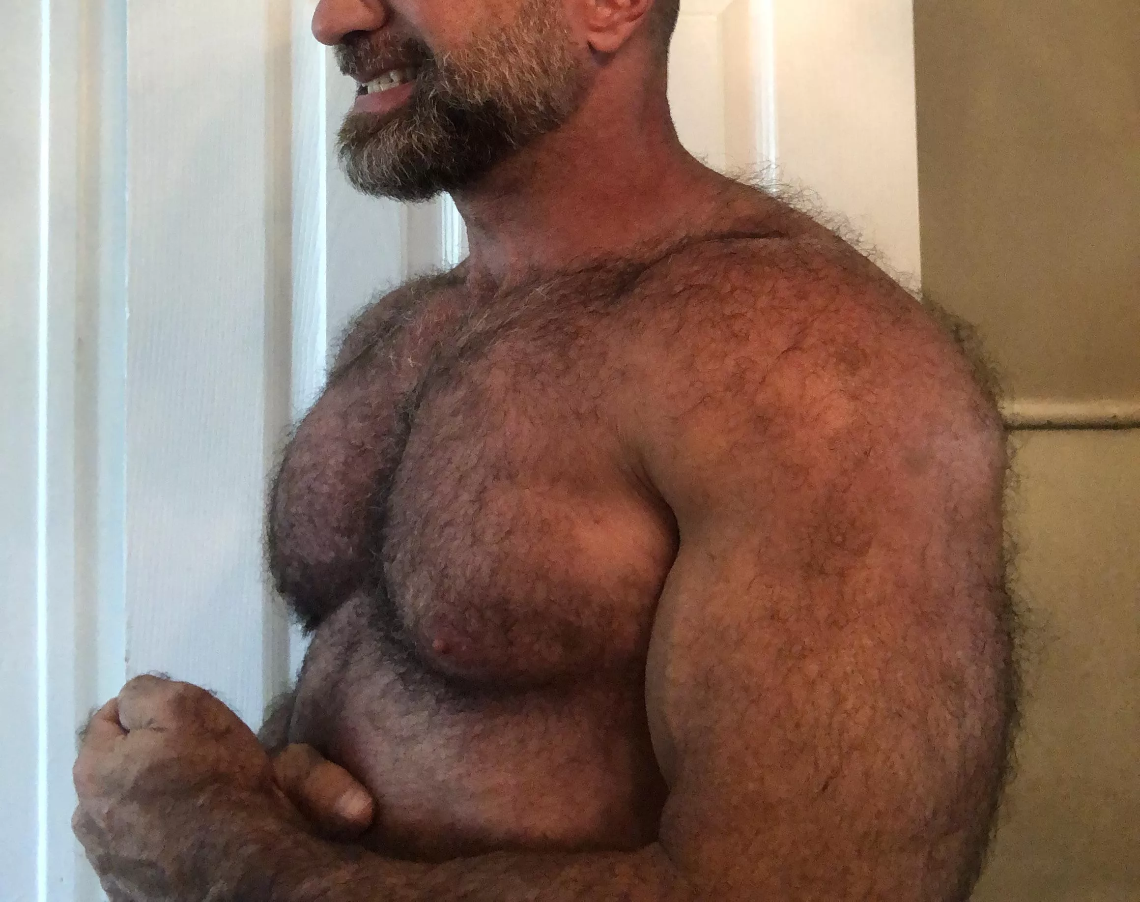 Furry MuscleDad 59 posted by ChiFitGuy
