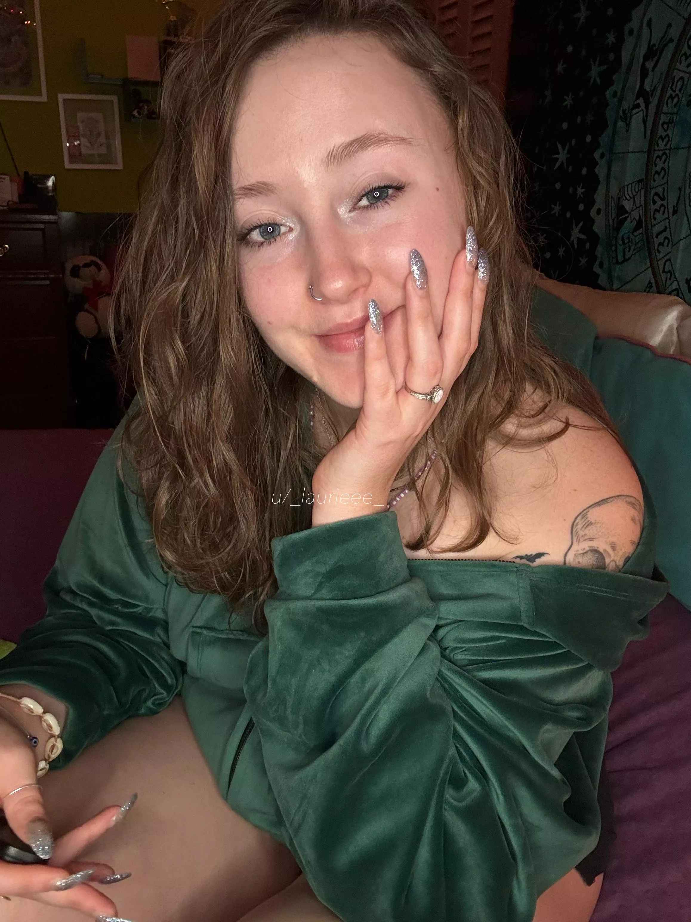 Guess the next (glittery) nail color I’m getting posted by _laurieee_