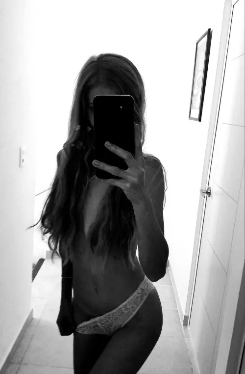 Hair makes the perfect bra :) by layla-blue-