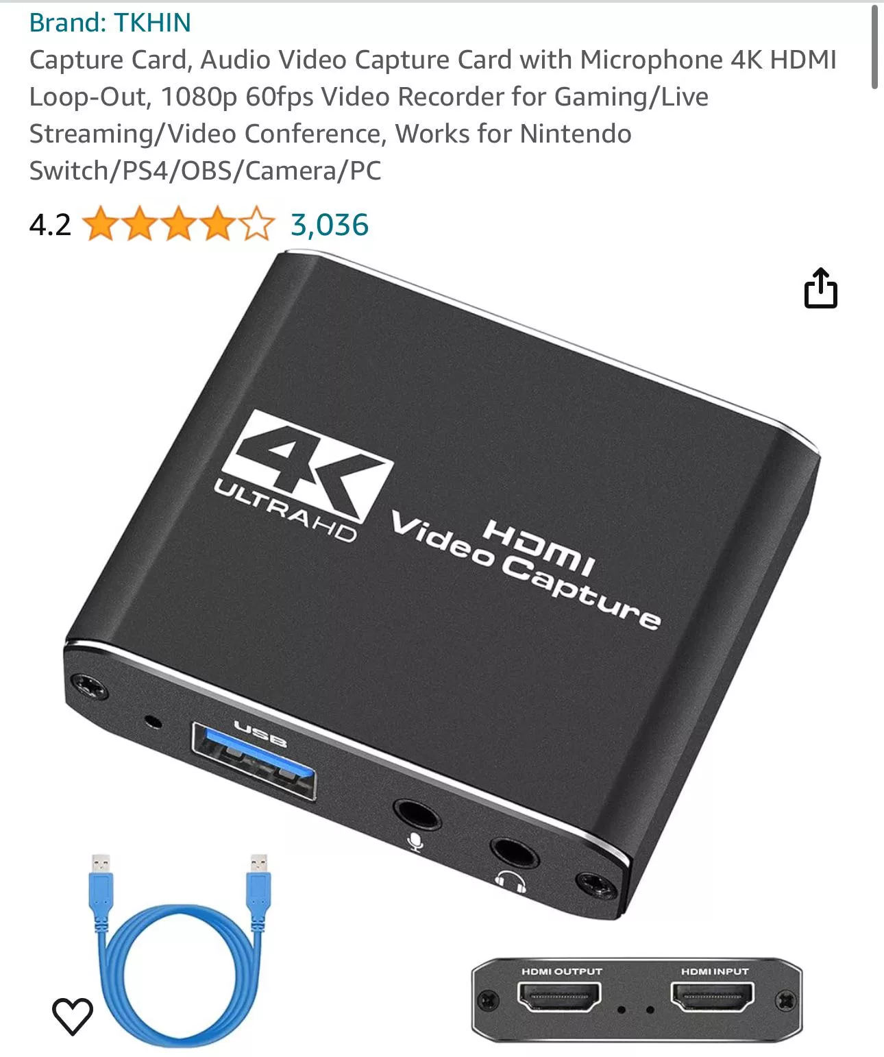 HDMI capture card posted by KhaleesiSalem
