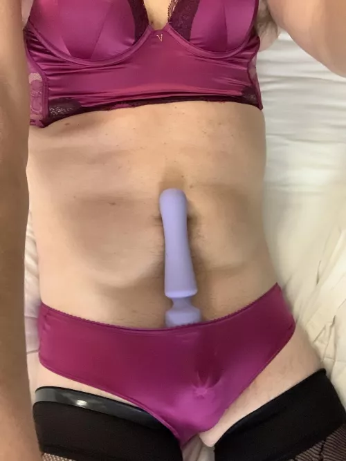 I know it’s cheating if I use a vibrator, but I don’t have anybody to help me by Bra_coomer