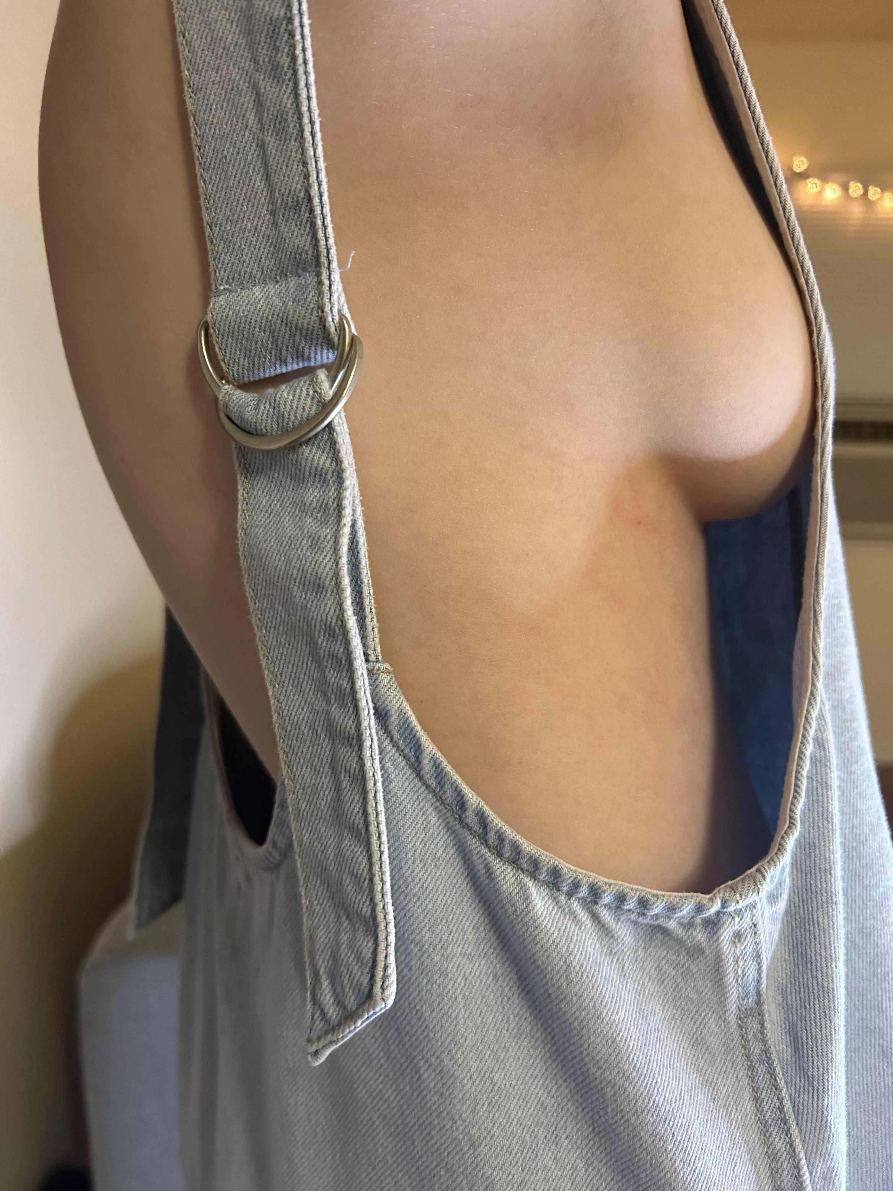 Late outfit check! I'm wearing this at a party tonight, is it showing too much? posted by Sunnysinful2000