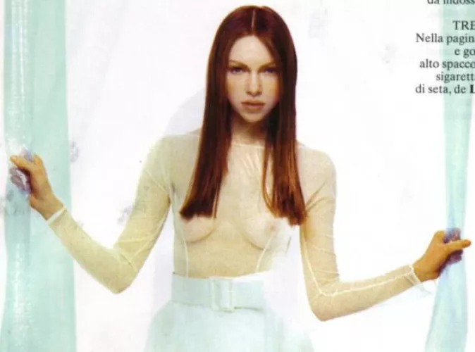 Laura Prepon with her red hair. by greyraven2303