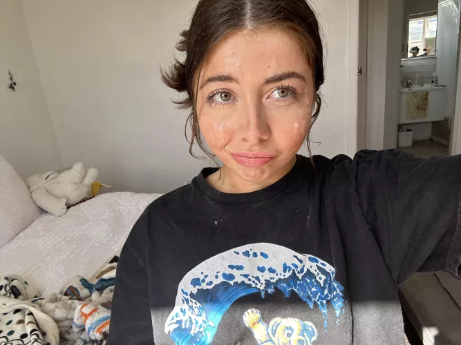 Massive morning load on my face by Travel_Mindless