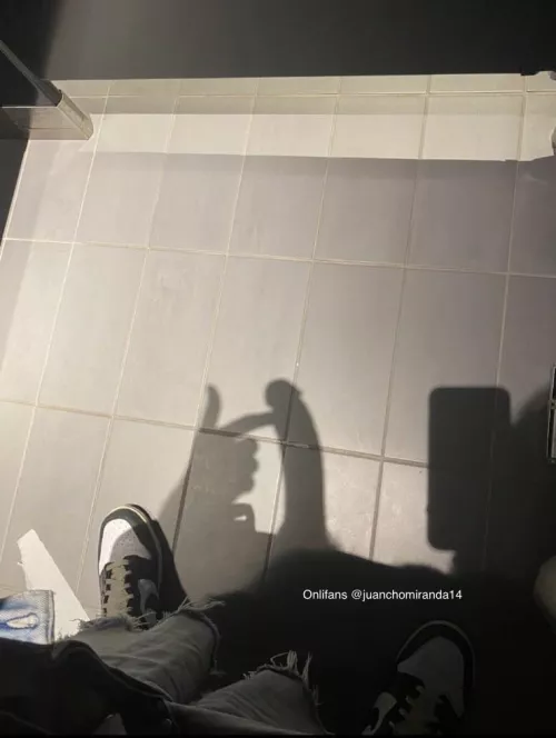 Me on public bathroom by juanchomiranda18