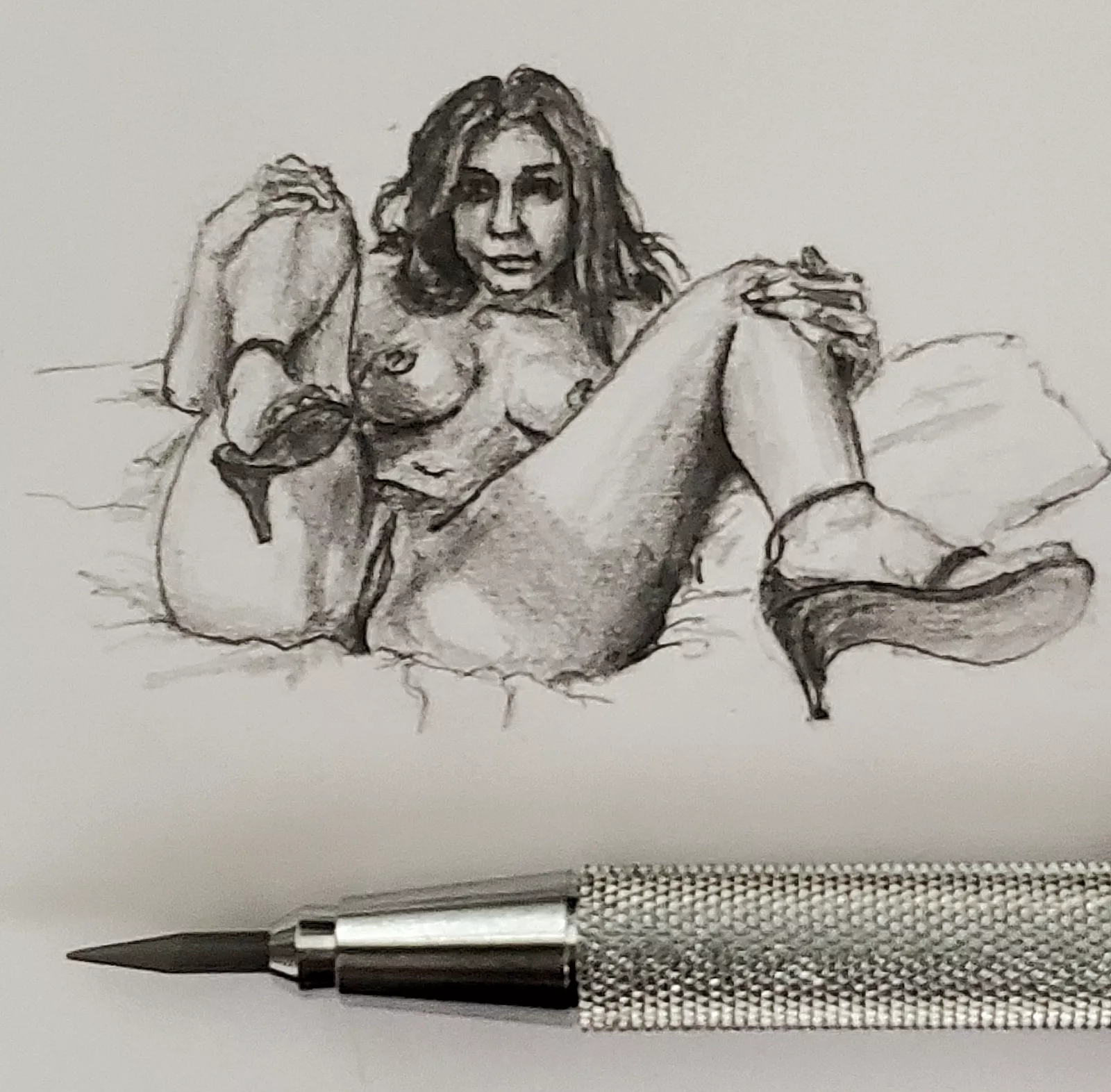 Miniature Nude by Jimmy posted by Jimmys_Paintings