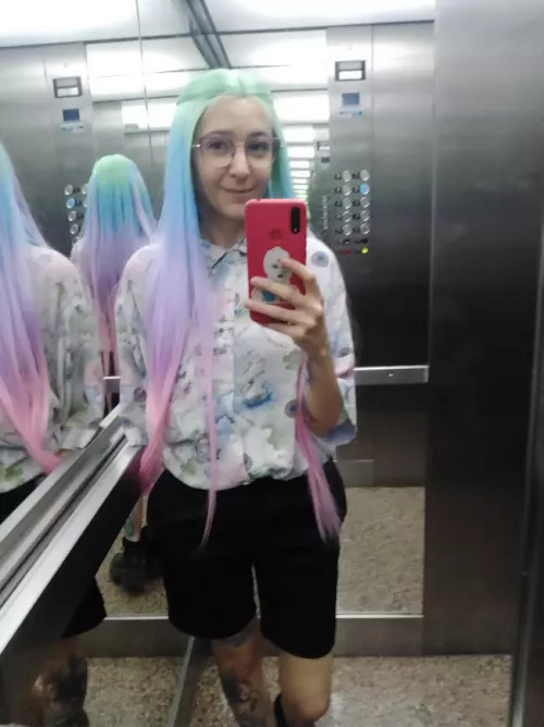 On the street people look for a second time, I think it's because of the hair haha by GeminiKaty