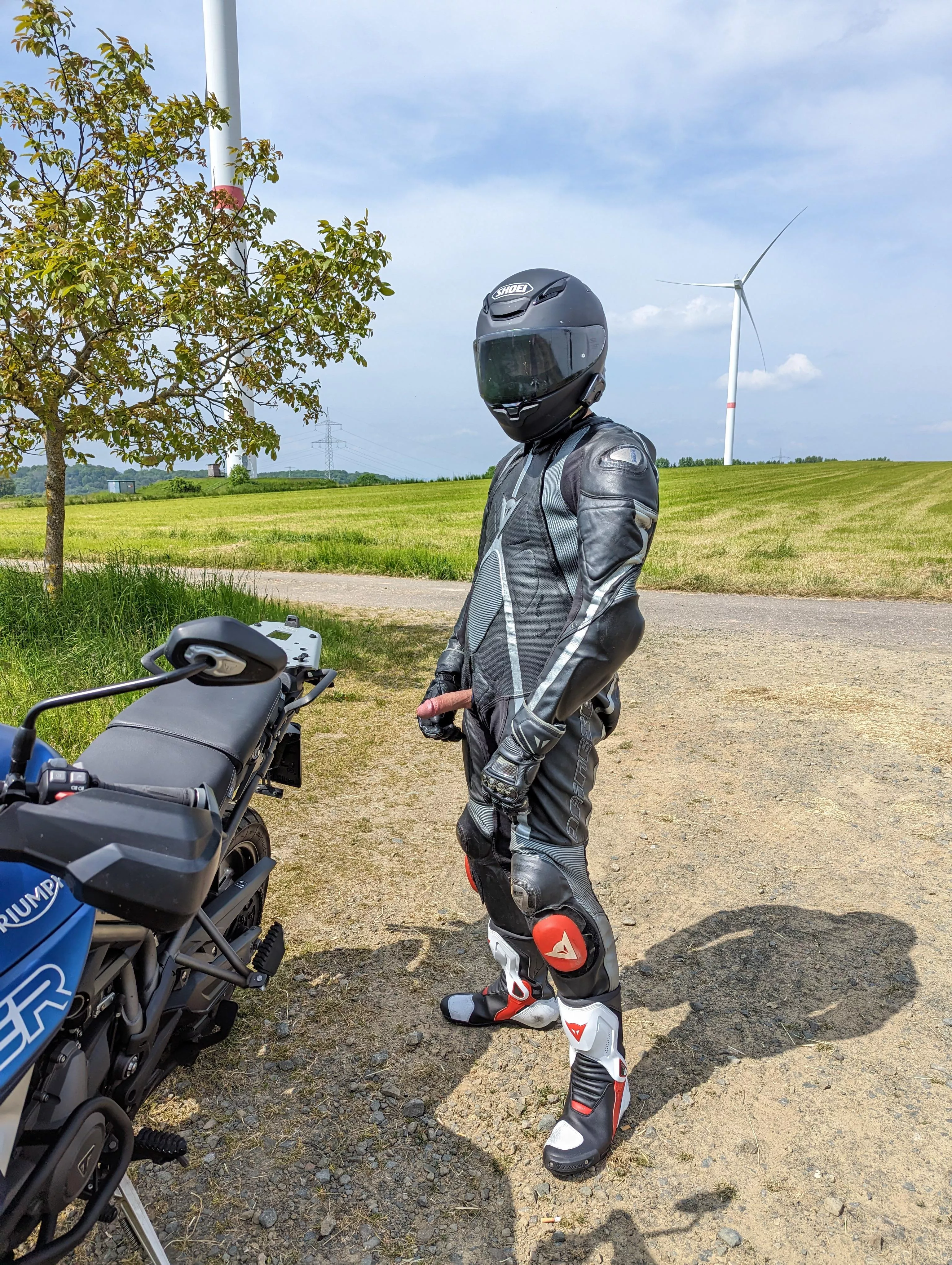 Out for a motorcycle ride 😉 posted by Foreign_Werewolf_379