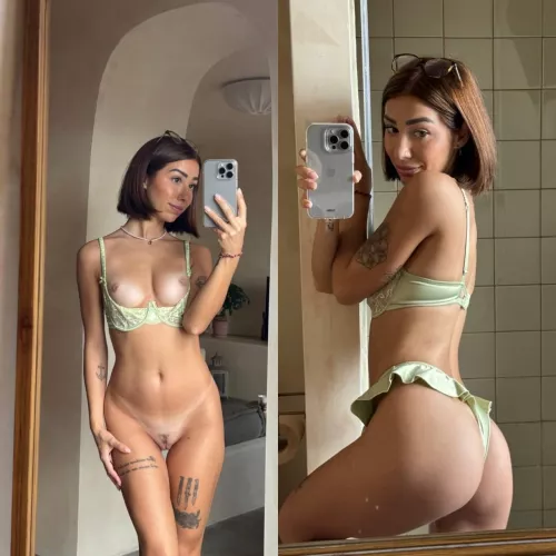 Quick few selfies from the front and back by lanixlane