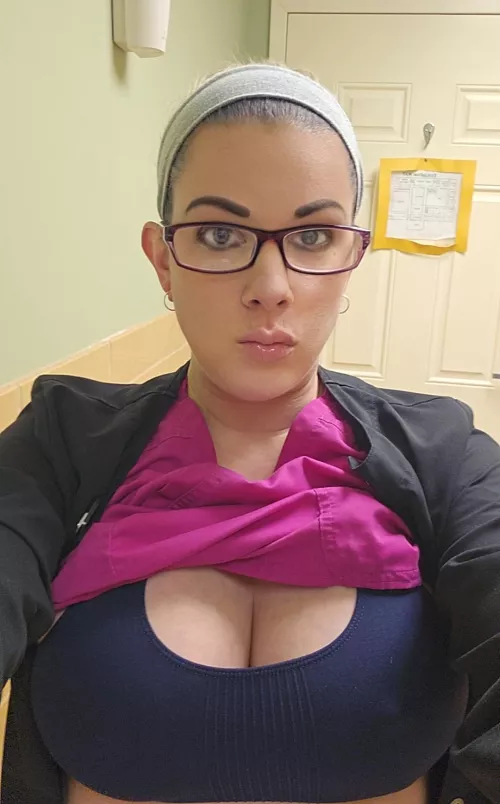 Quickie from work by Hotnursefla