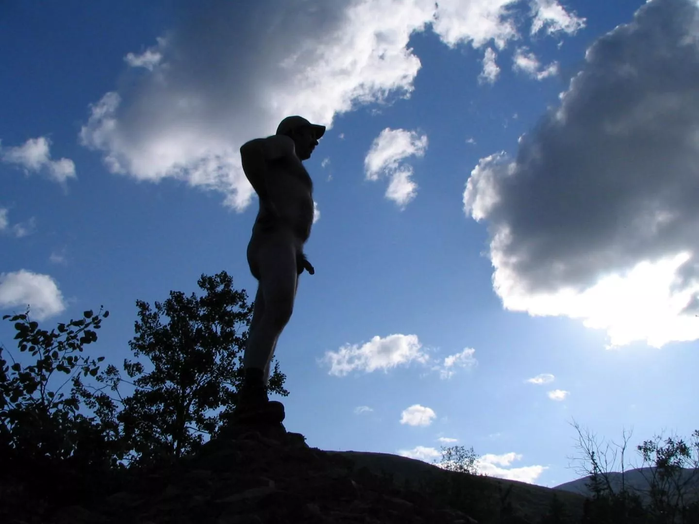 Sillouette of a hike. posted by AdPrestigious7703