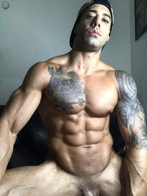 So hot here 🥵 by TattooedMuscled