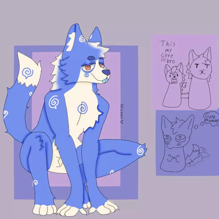 Swirly dogo :3 posted by gayghoull