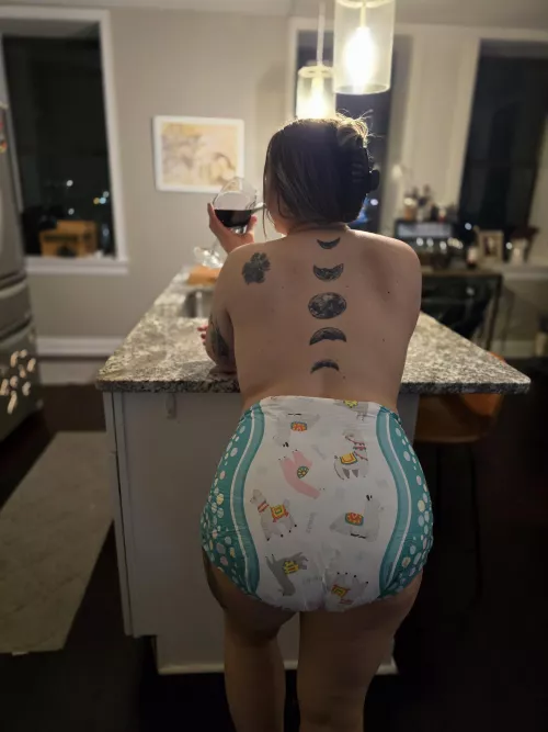 This girl needed a glass or 🍷🍷🍷 by Allie-n-Daddy