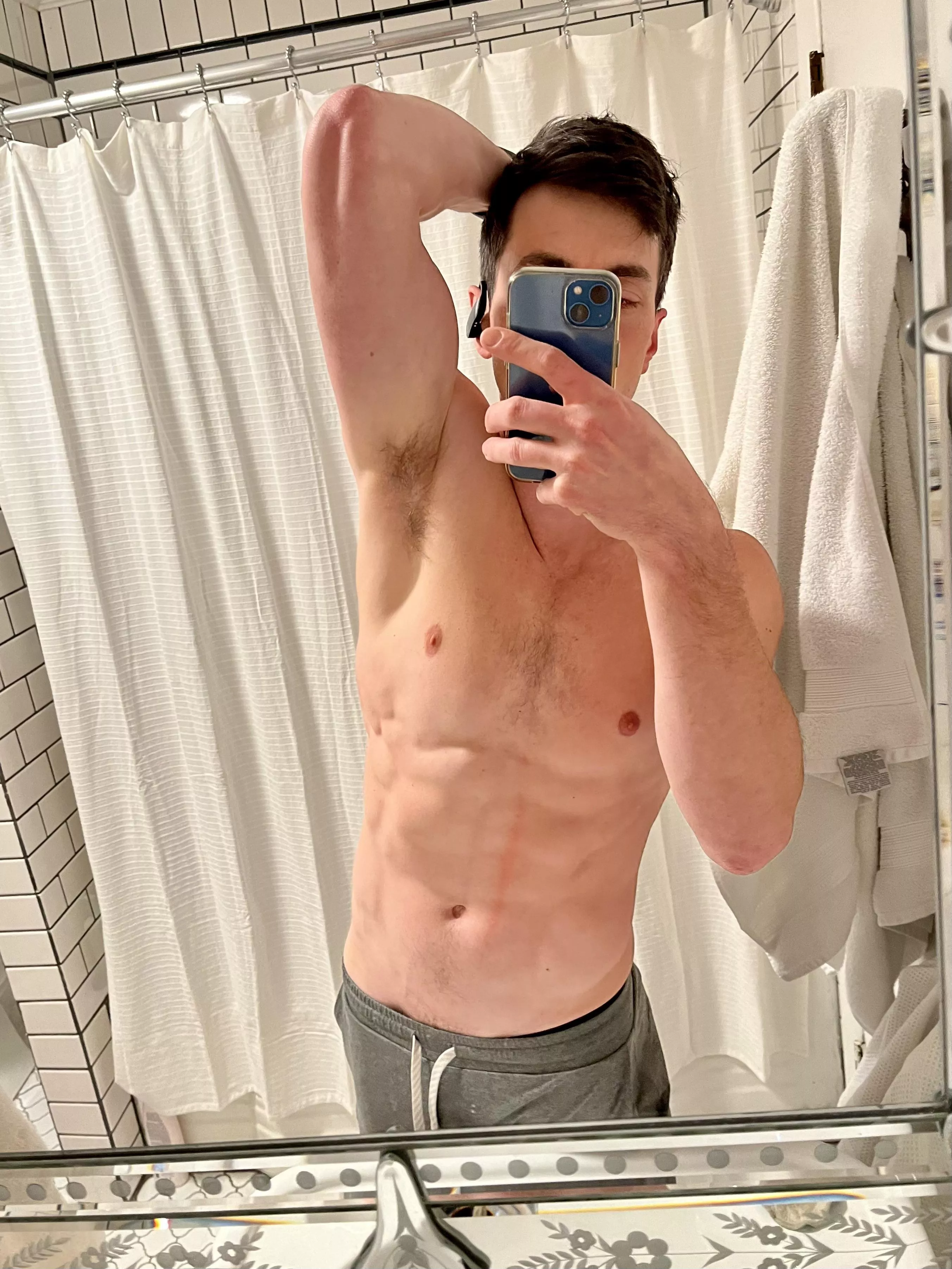 Time for a shower. posted by Shred_and_Bread