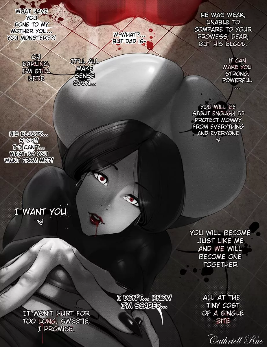 Vampire's Seduction (CathriellRue) posted by PMatty73