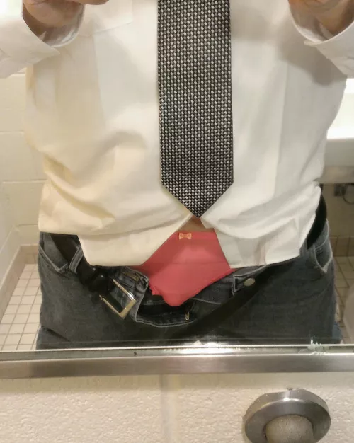 Wearing pink panties while I teach again... by LockedProfessor