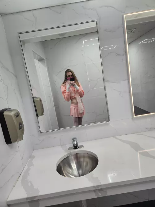 went out in public in this today, got lots of stares :3 by FluffiFemboi