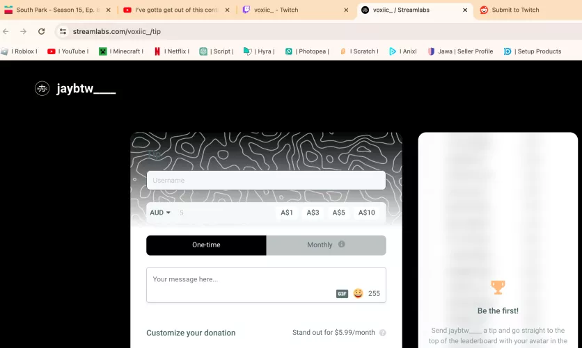 Why is my donate page still saying my twitch accounts original username instead of my changed one? And how do I change it? by Ill-Background-9651