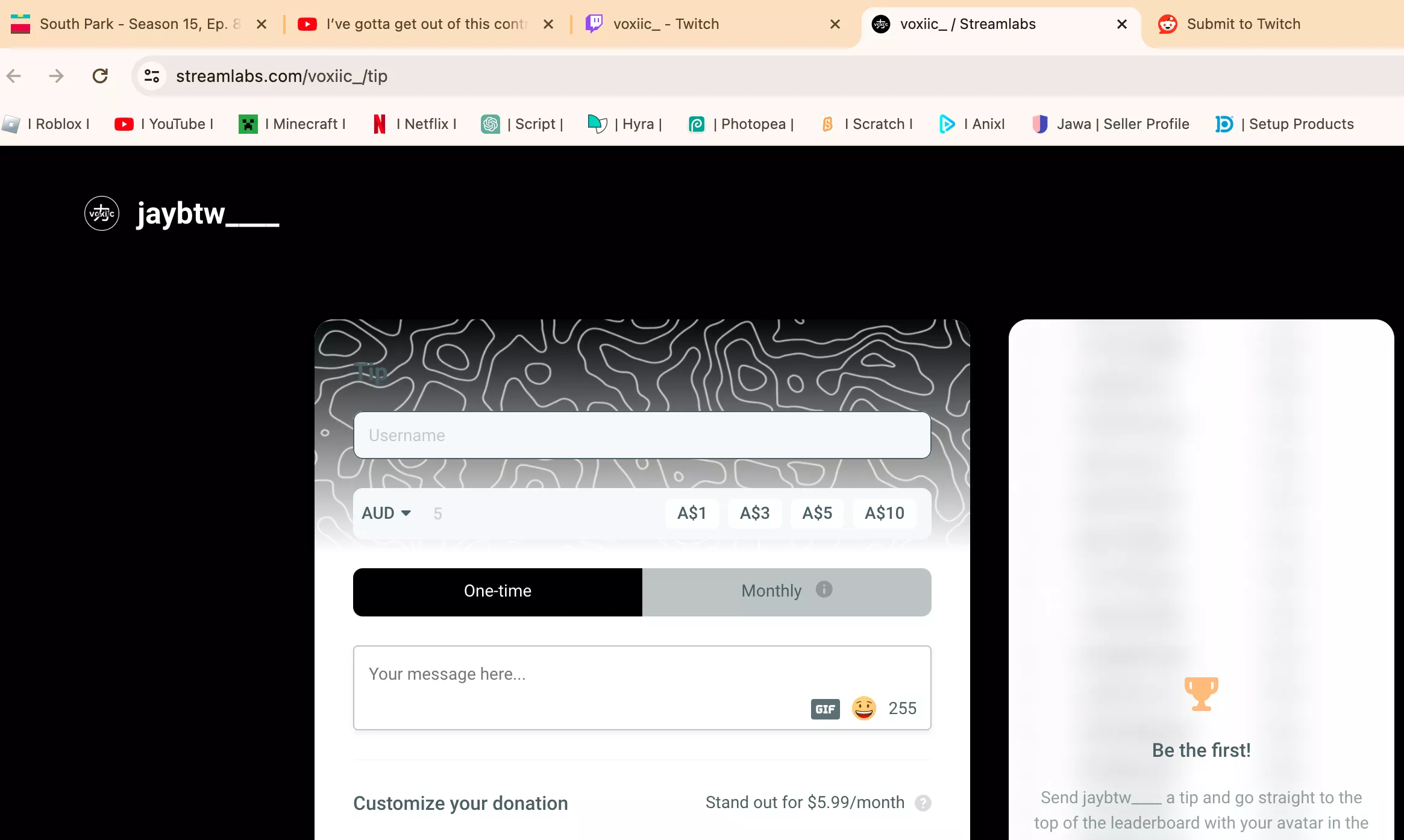 Why is my donate page still saying my twitch accounts original username instead of my changed one? And how do I change it? posted by Ill-Background-9651