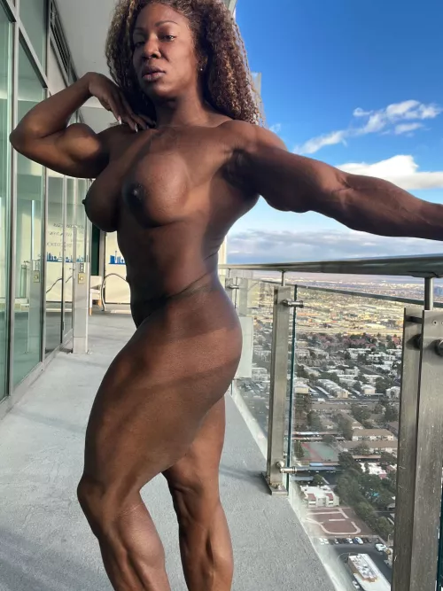 Balcony living, sorry neighbors by themarvelousv