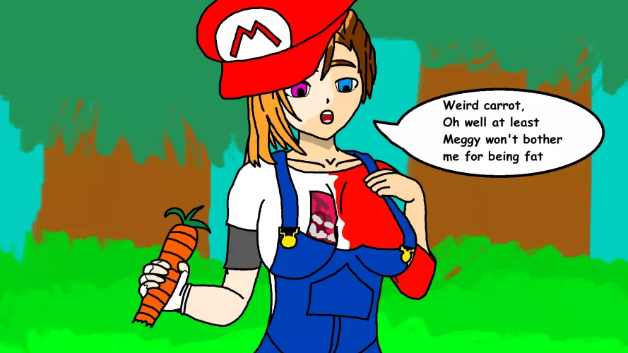 Eating Vegetables does wonders (Meggy TG) by Annonynnonymous