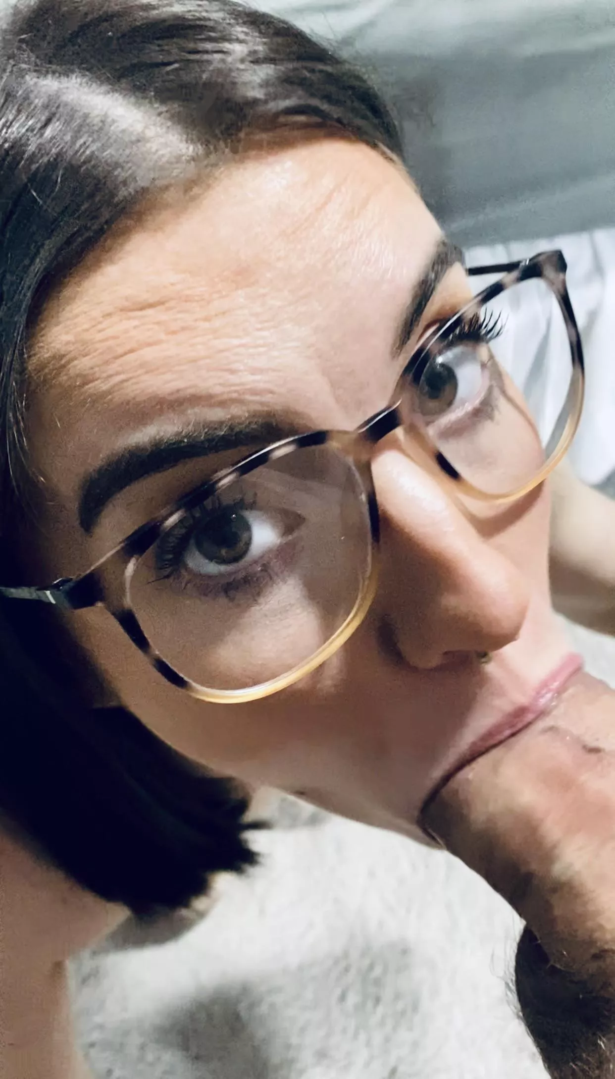 Eye-wide and mouthful kind of mood! posted by palmetto-toes