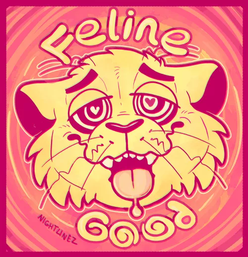😻💫Feline Good💫😻 (OC) by NightlineZart