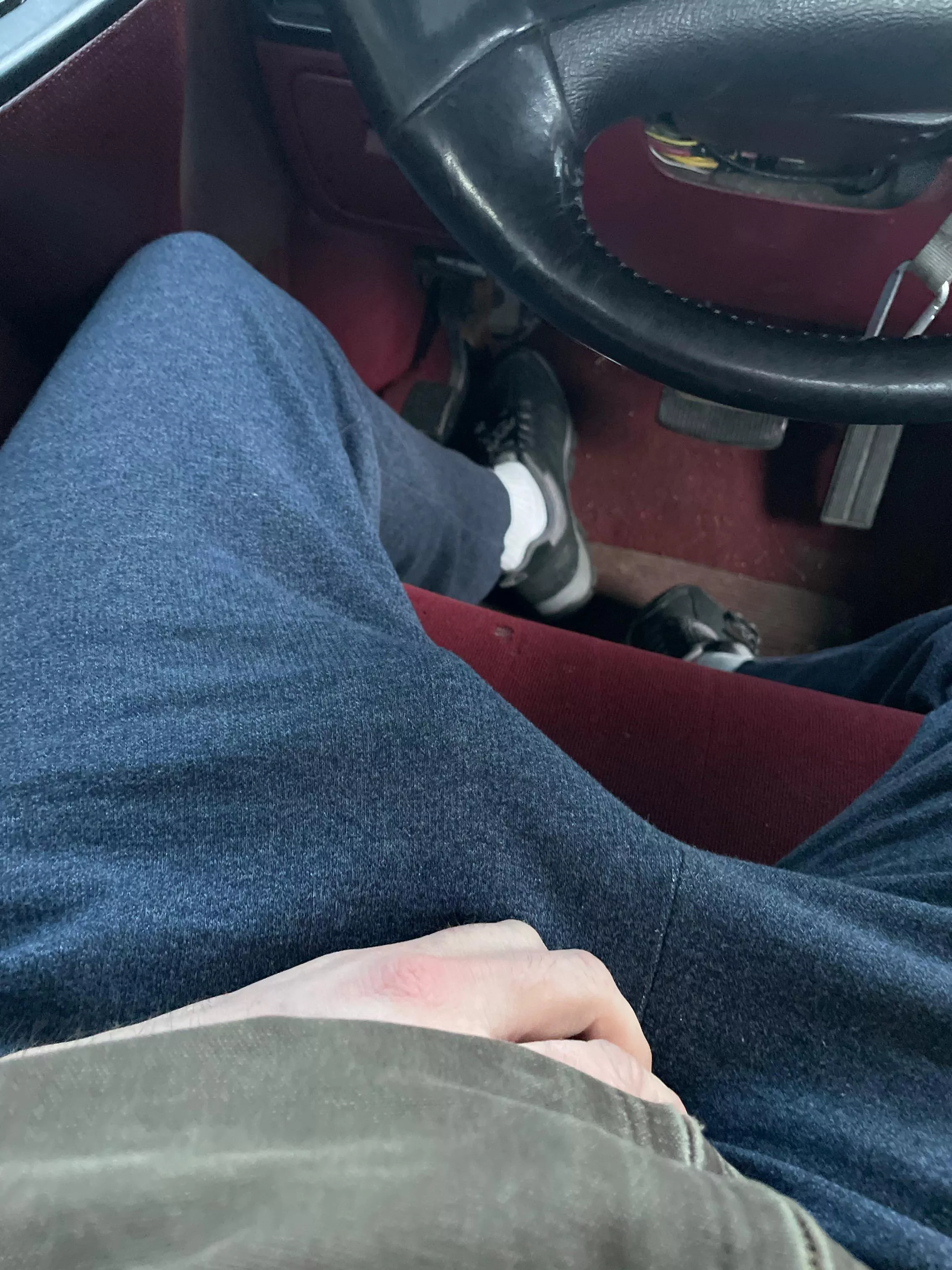 Hard to hide in sweats posted by Kind_one_8715