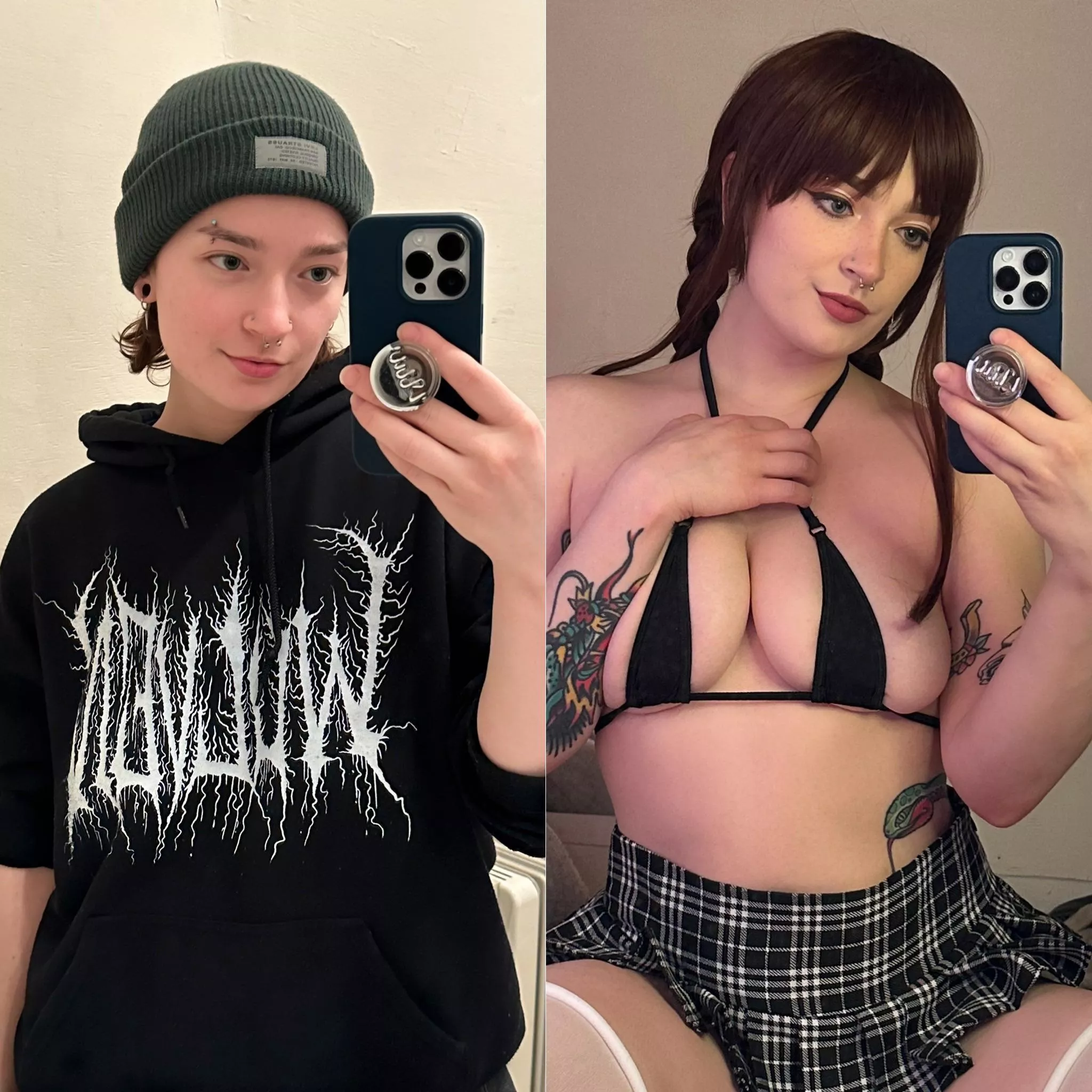 It’s hard to believe both are me! Which would you choose? posted by cutelittlelane