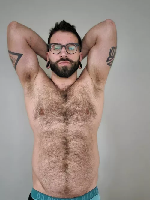 I've been getting more hairy as I get older. 😋 by BackUpPlans