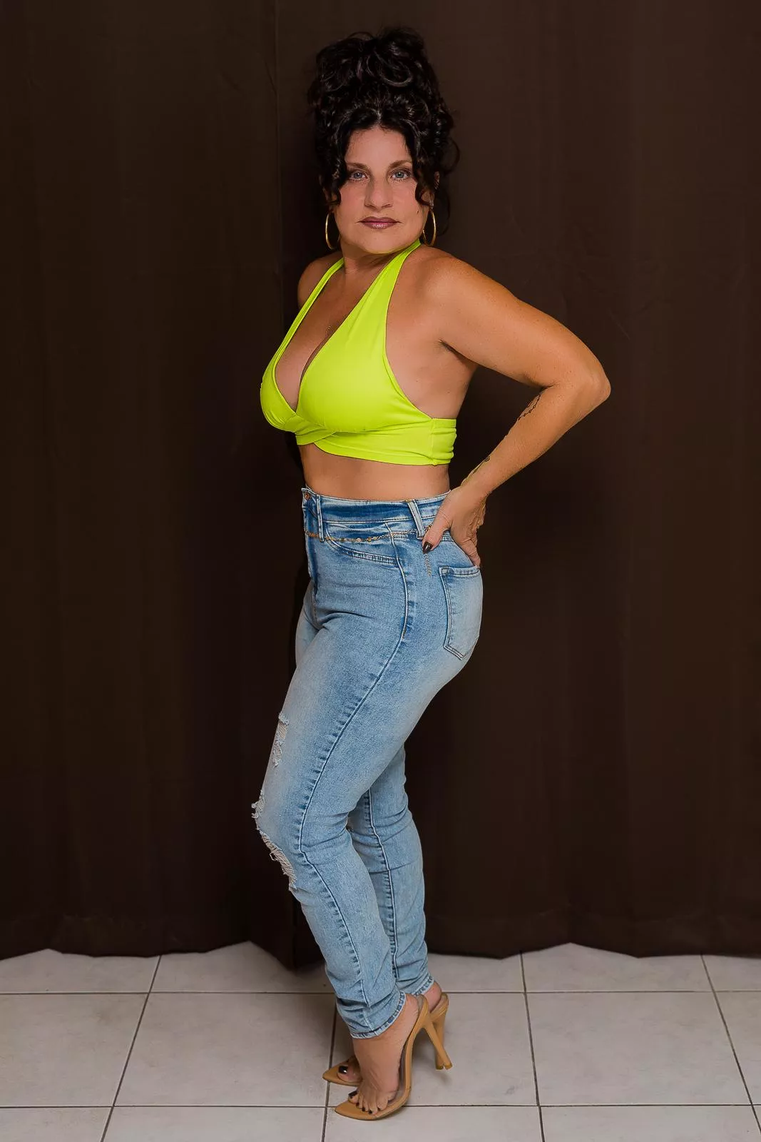 Let it all hang out with a halter top. posted by Blue-Eyed-Pint-Sized