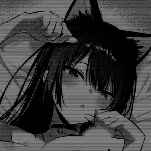 LF Mono source: 1girl, black hair, black cat ears, black cat collar, long hair, black eyes, posted by Intelligent-Ad1591