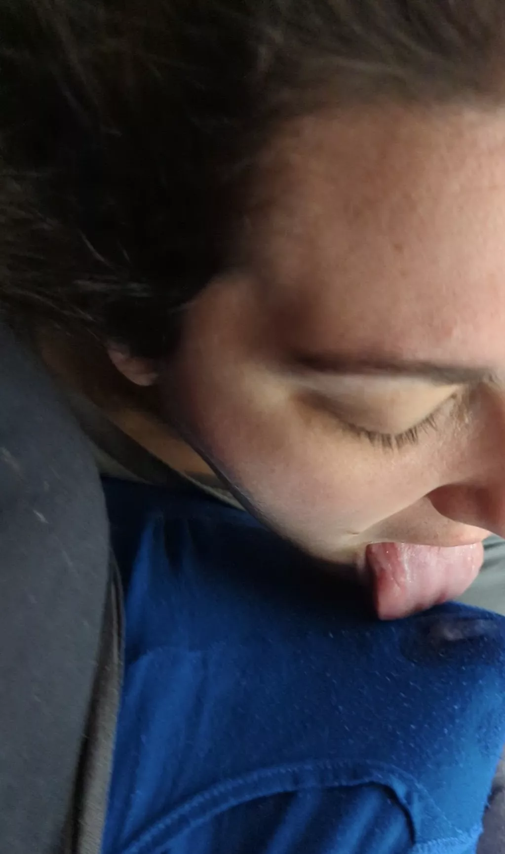 Licking the cum off his underwear posted by nm8586