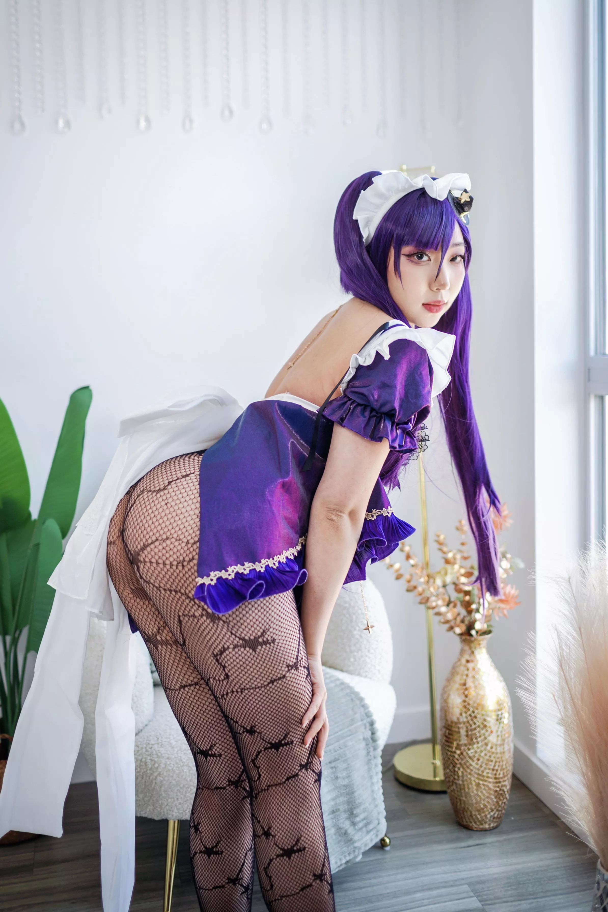 Maid Mona from Genshin Impact by Xin posted by _l1mitedxin