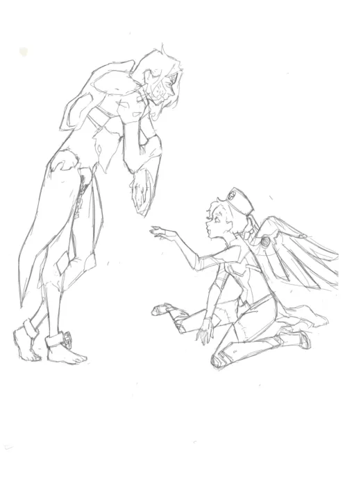 Moira x mercy by m0nst3rgirl