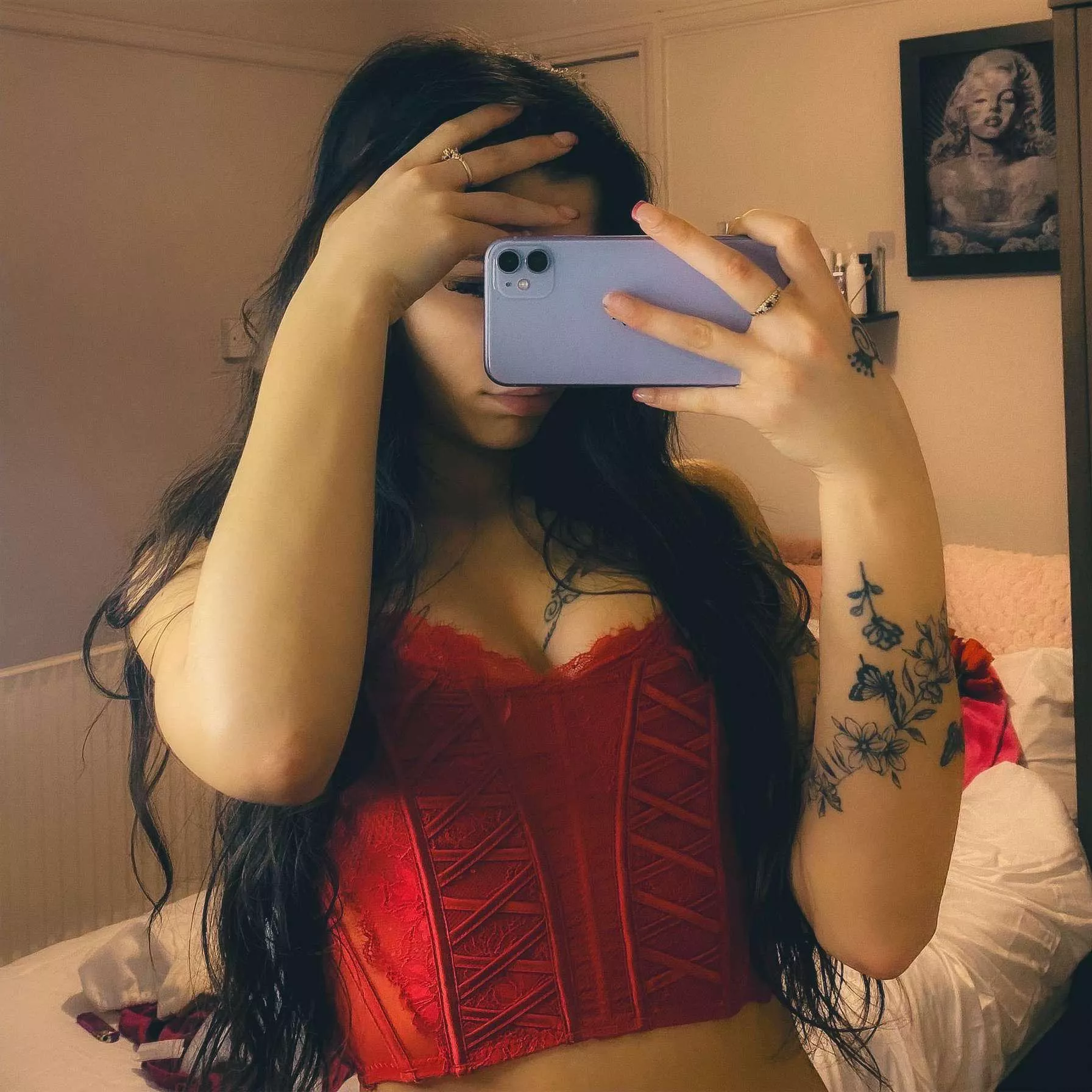 My tattoos and your dick would go together posted by bunniebabyree11