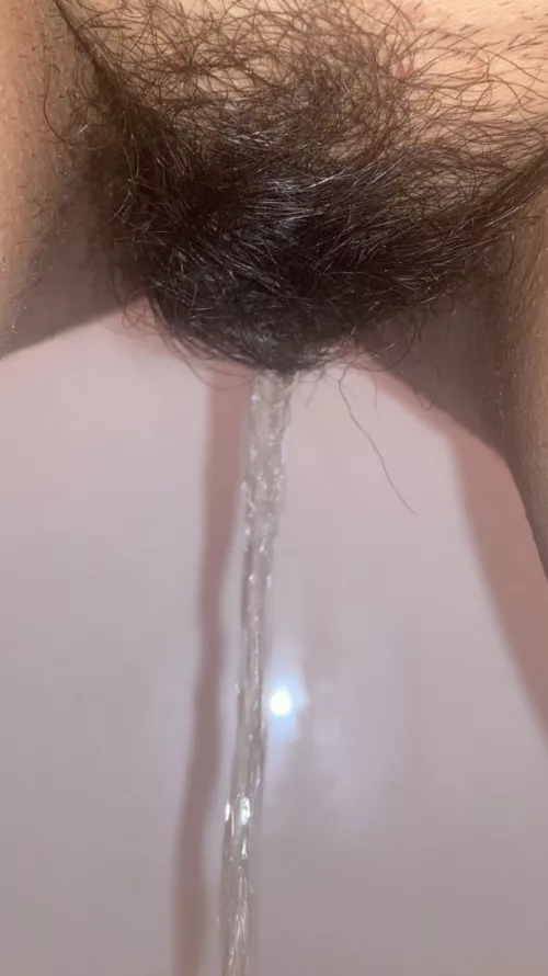 Nice & clear stream, exactly how you like it when I pee in your mouth by lickedyslit