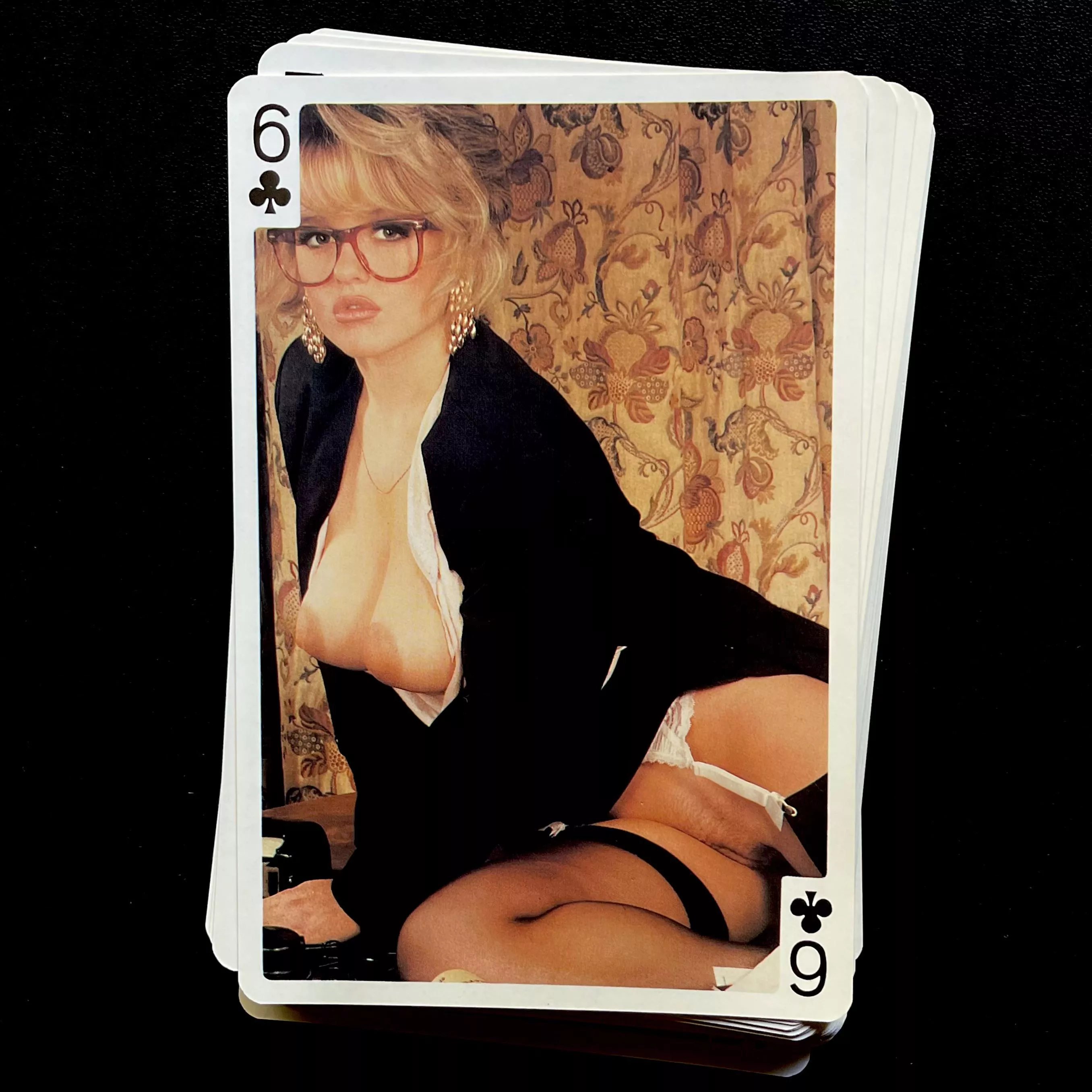 Six of Clubs (Oversize Playing Cards 1980s) posted by ahilava