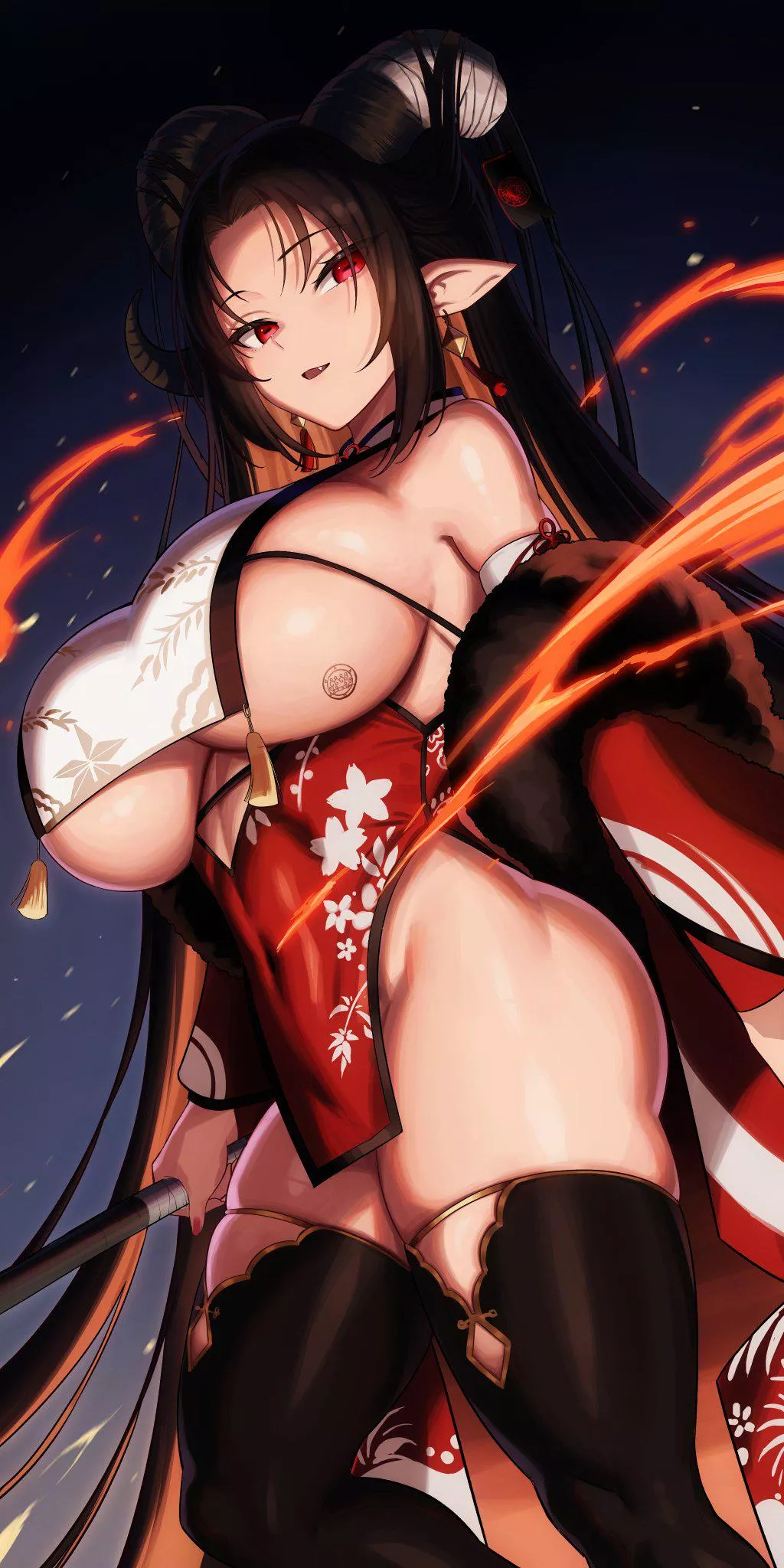 Thicc Demon Girl [Artist Original] posted by TotalyNotMrUniverse