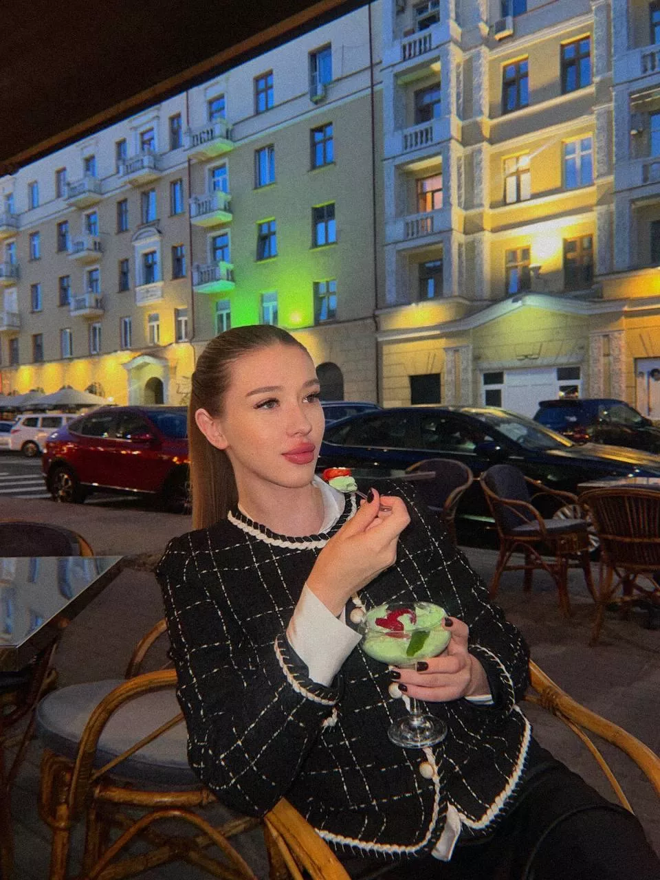 This classy girl loves dessert :P posted by Alternative-Cress145