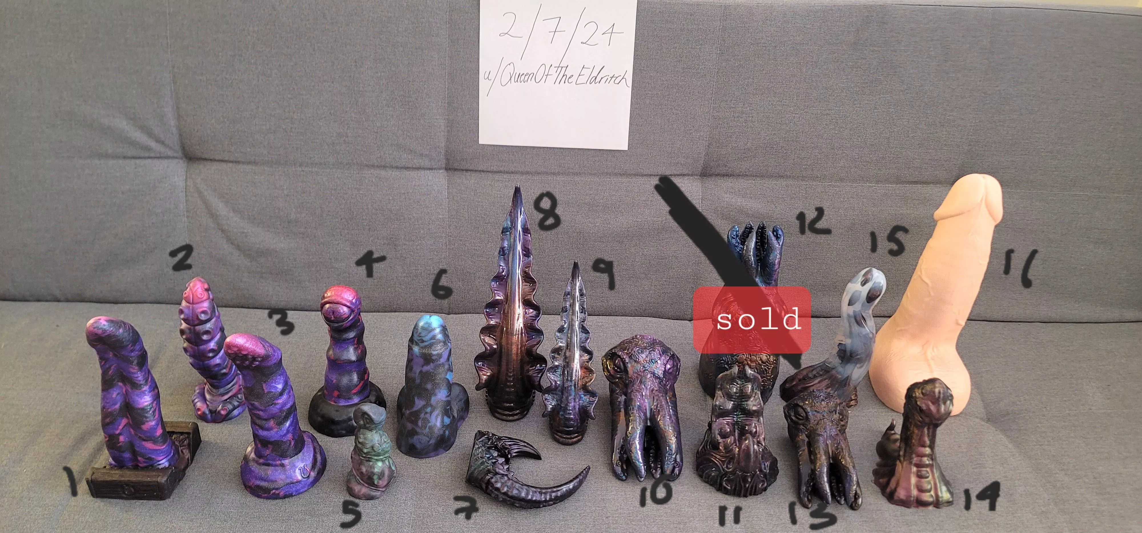 [WTS] 15 Toys, Tentacles and Monsters posted by QueenOfTheEldritch