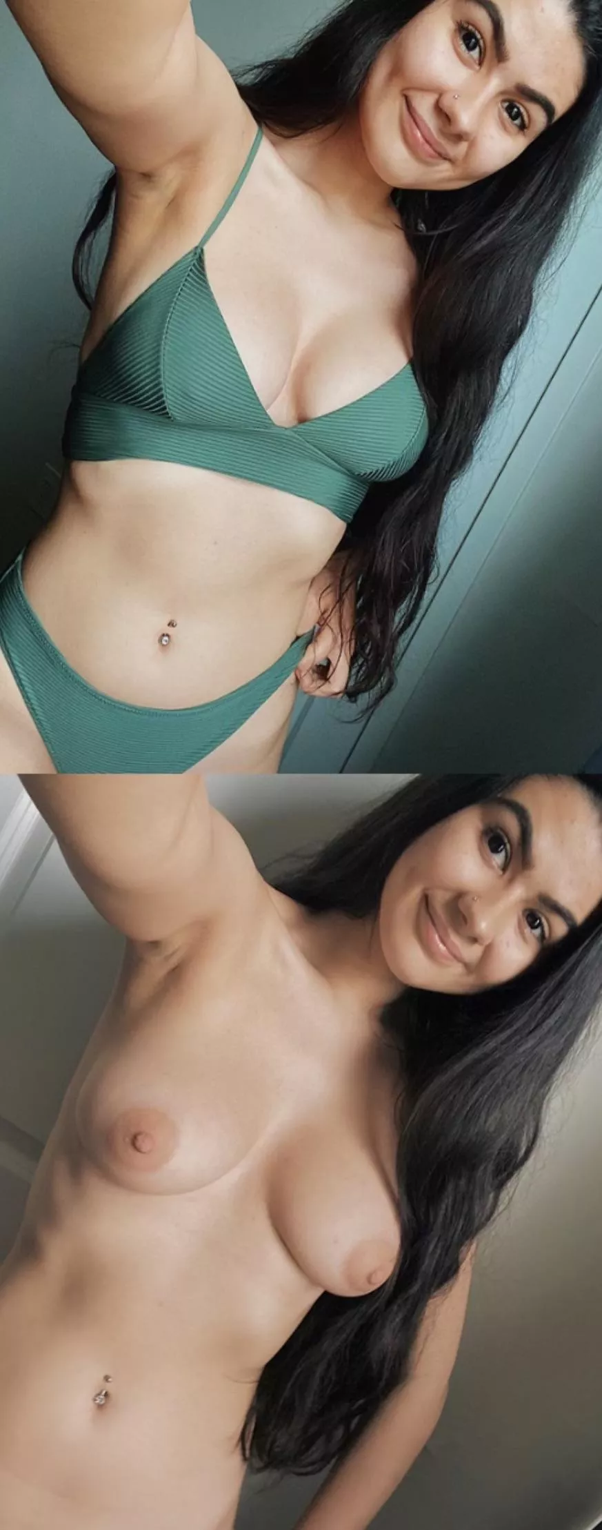 Bikini on vs off posted by rosiesadventuresxo