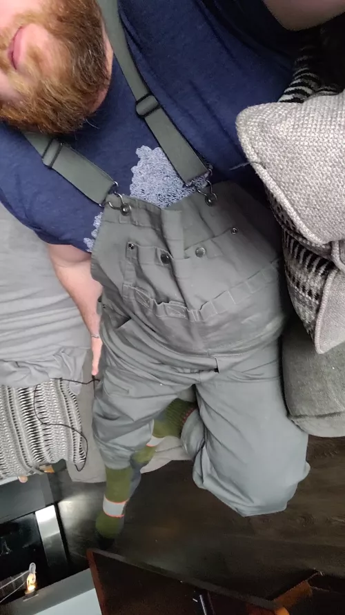 Chubby bearded guys in bibs, good or bad???? by Wild-Homework3210